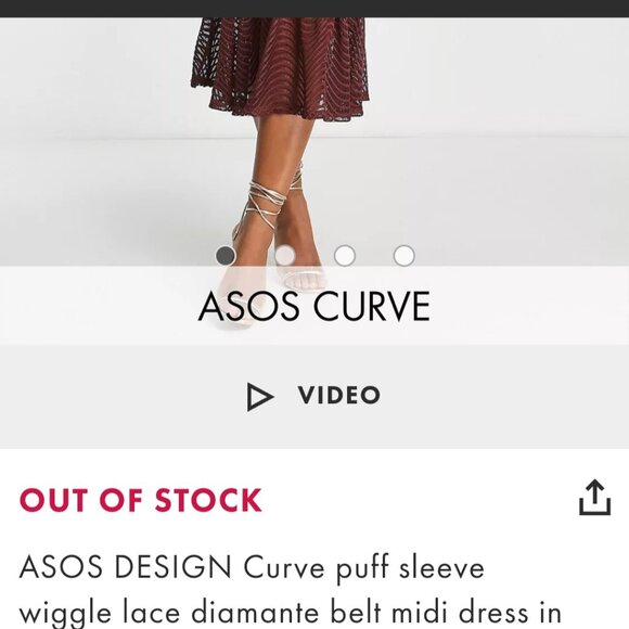ASOS COCKTAIL DRESS - Picture 11 of 12